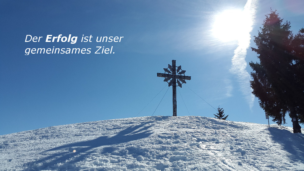 Der Erfolg ist unser gemeinsames Ziel